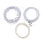 3 Size Variety Pack of Clear Flexible Vinyl Tubing