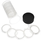 Capsule Tube & 15 Ring Fit X40mm Coin Holders for 2oz Gold Kangaroo