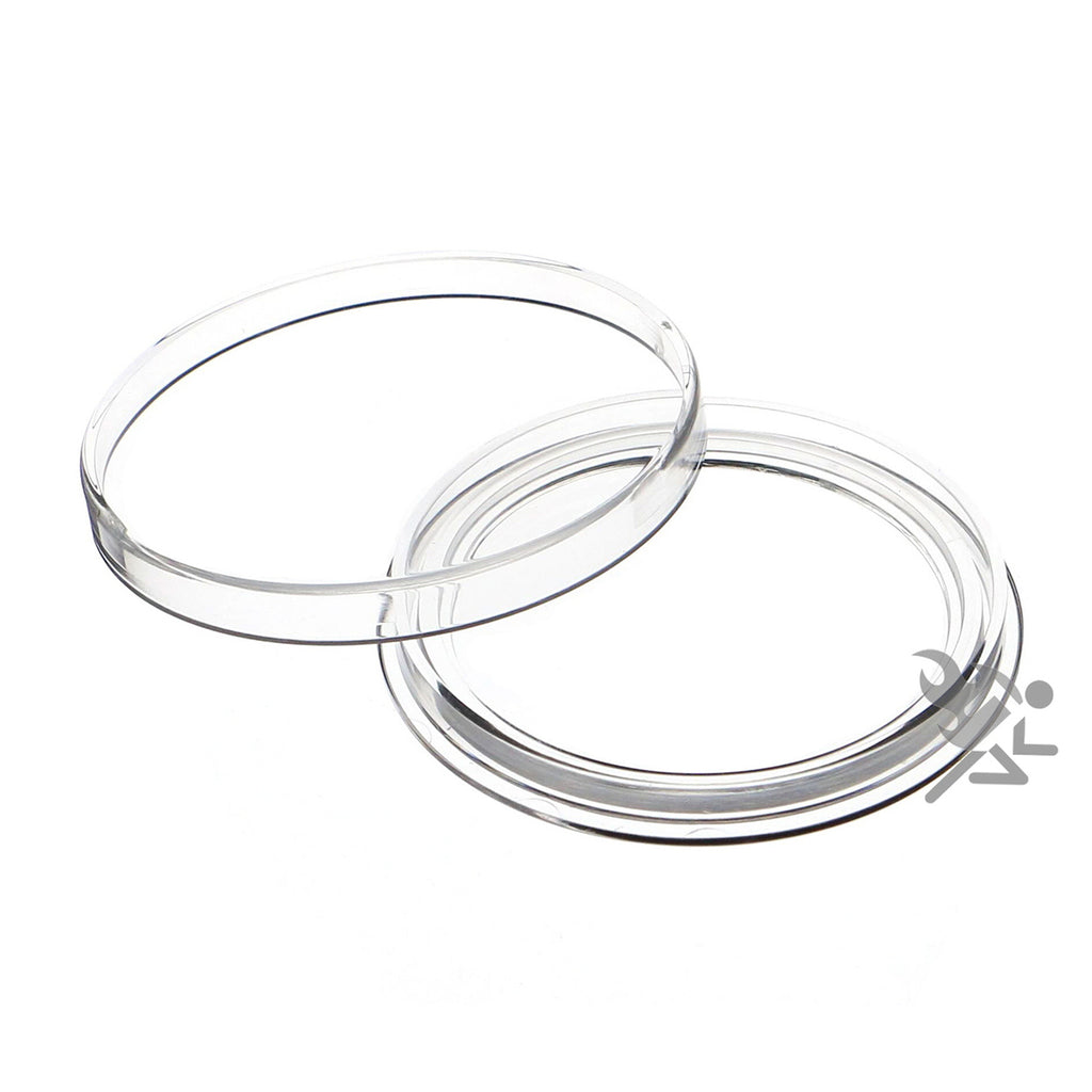 Capsule Tube & 15 Air-Tite X43.6 Coin Capsules for Casino $10 Silver Strikes