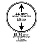 X44mm Ring Fit Coin Holders for 1oz Lunar Series 2