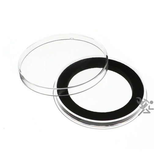 Air-Tite Y49mm Black Ring Coin Capsules