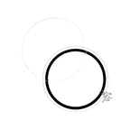 Y60mm Black Ring Fit Coin Holders