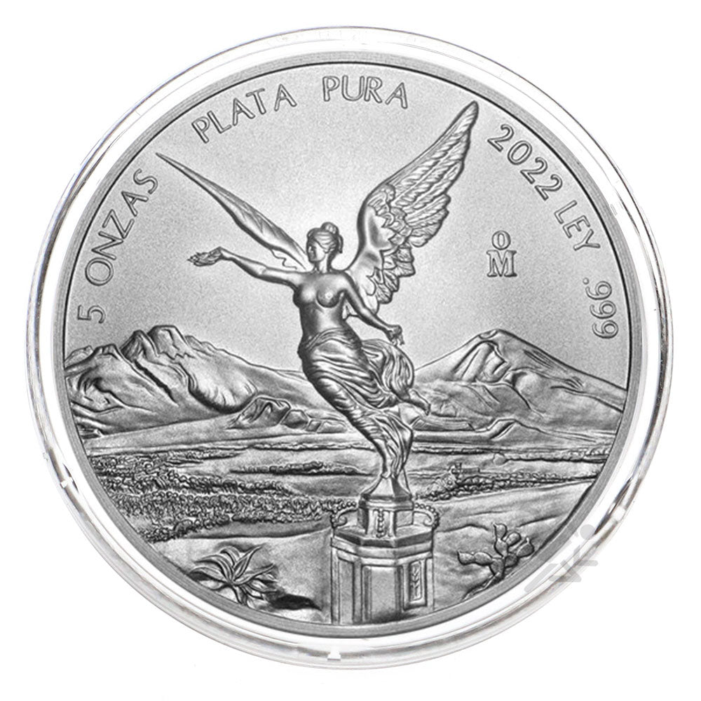 65mm Direct Fit Coin Holders for 5oz Silver Libertad OnFireGuy