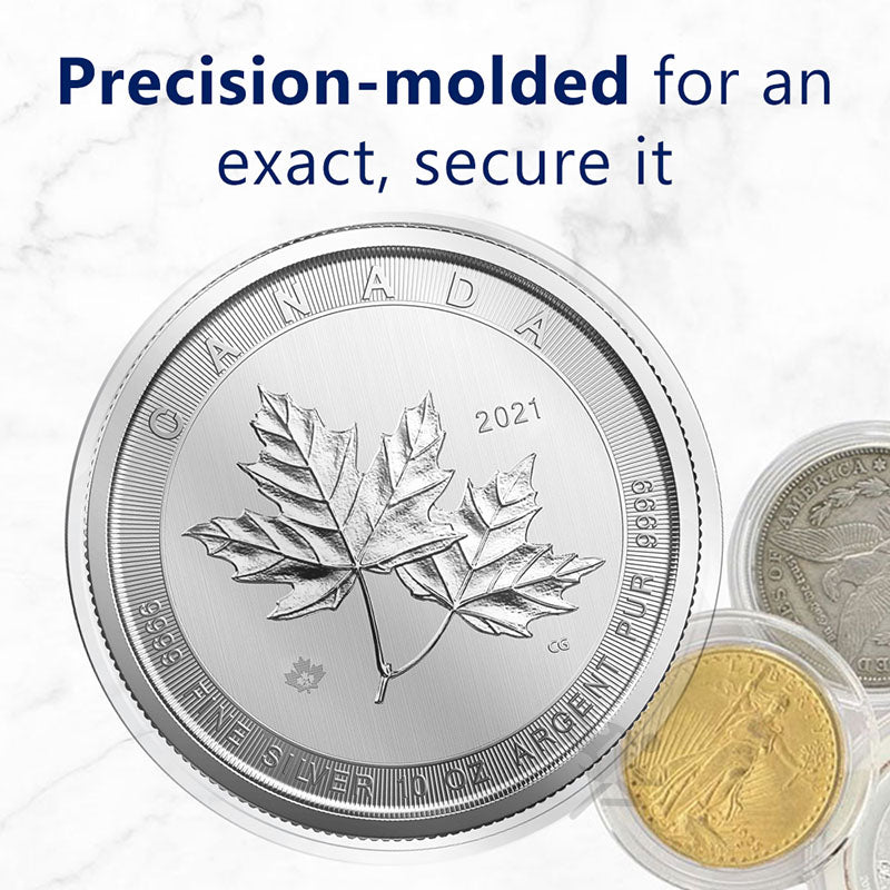 Z10 Direct Fit Coin Holders for 76.81mm 10oz Silver Rounds