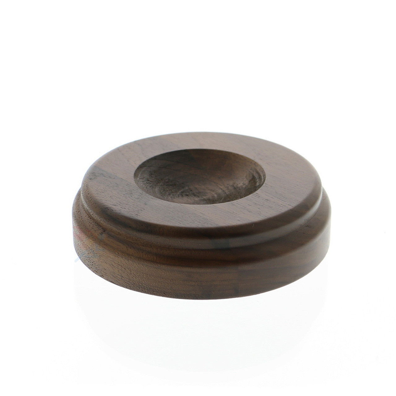 OnFireGuy Rotating Walnut Dimple Display Stand for 6" to 8" Spheres