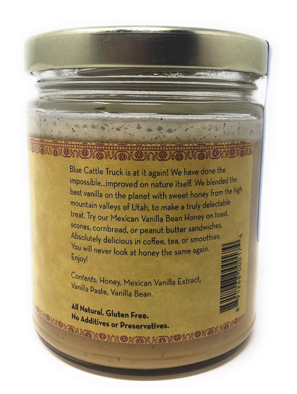 Mexican Vanilla Bean Honey 10oz