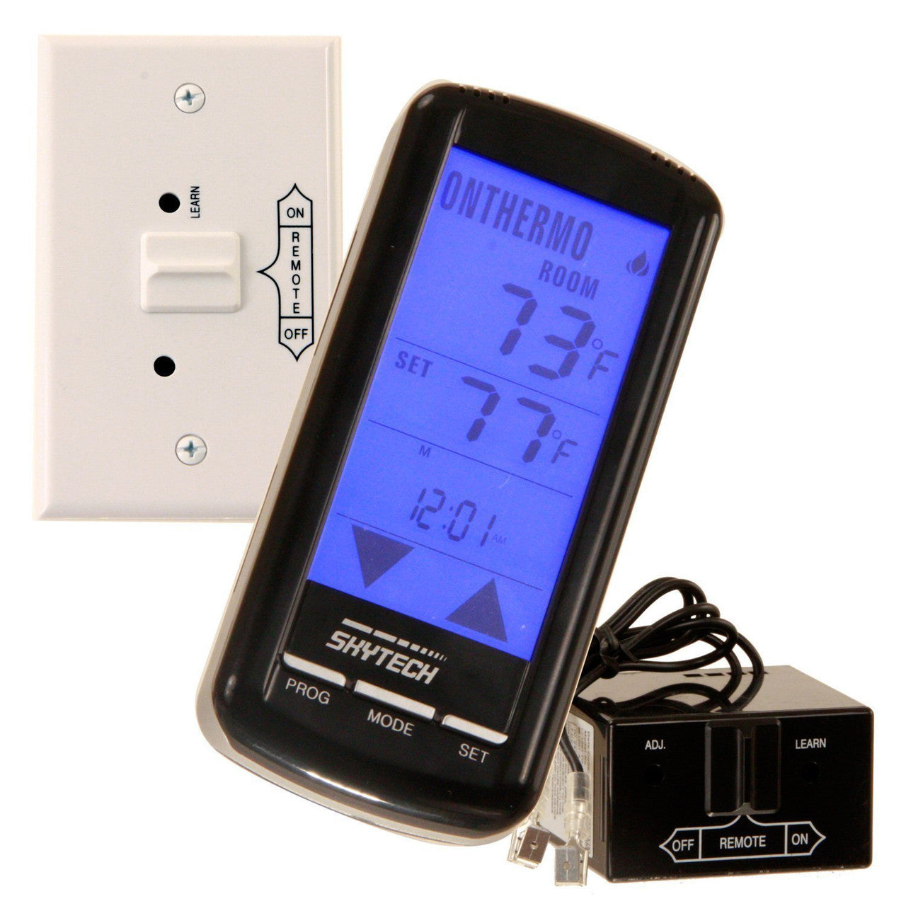5301 Timer & Thermostat Fireplace Remote Control with Touchscreen