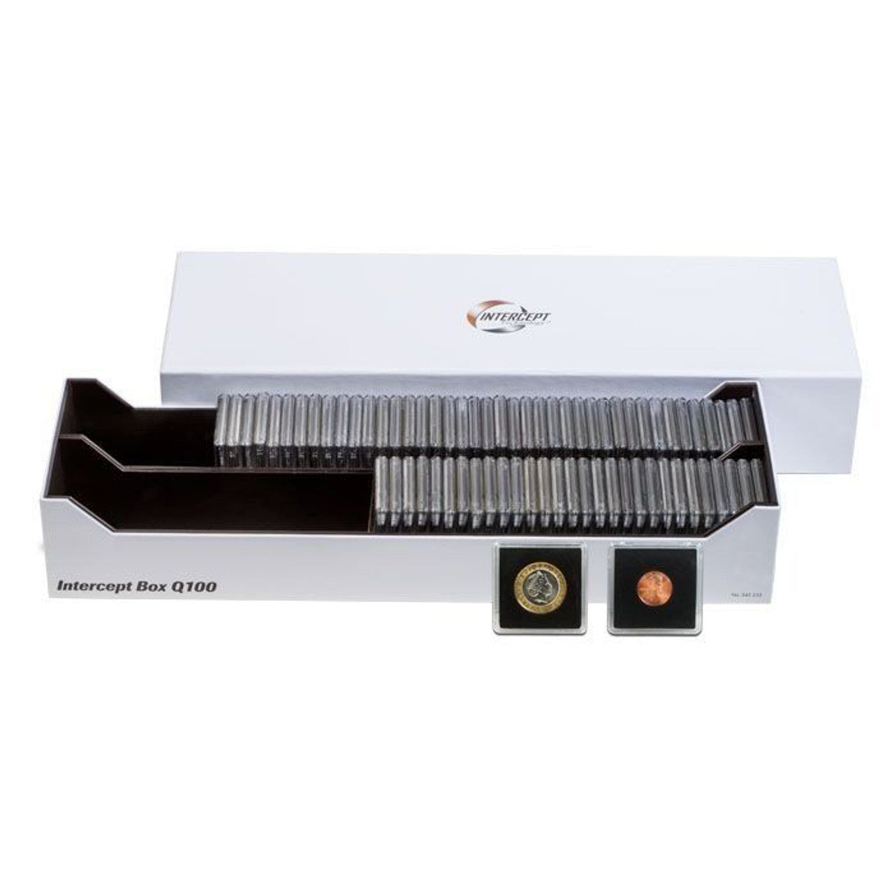 Intercept Double Row Quadrum 2x2 Snaplock Storage Box