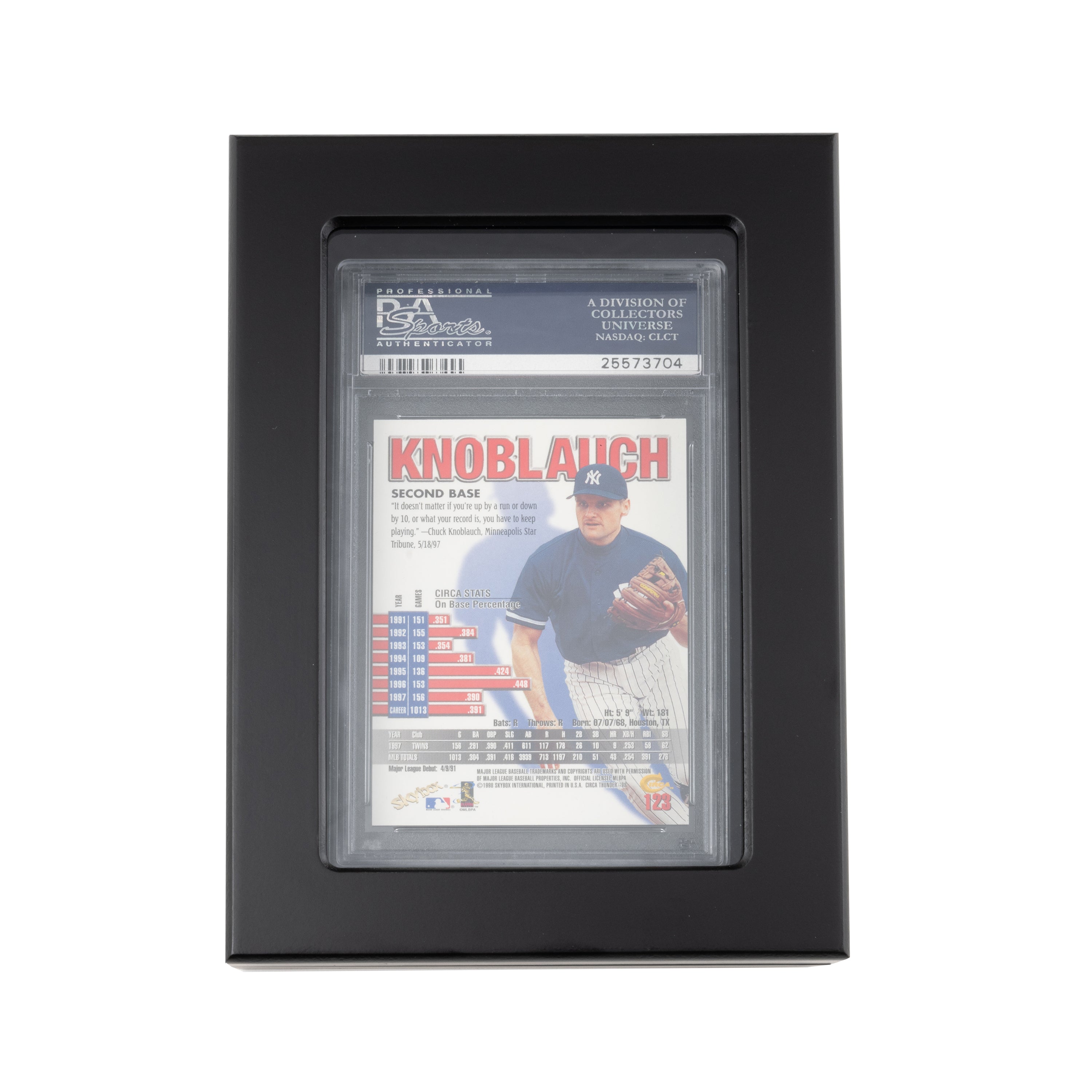 Volterra Presentation Case for 1 Graded Trading Card