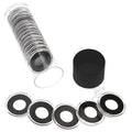Capsule Tube & 20 Ring Fit 14mm Coin Holders for 1/20oz Gold Maple Leaf