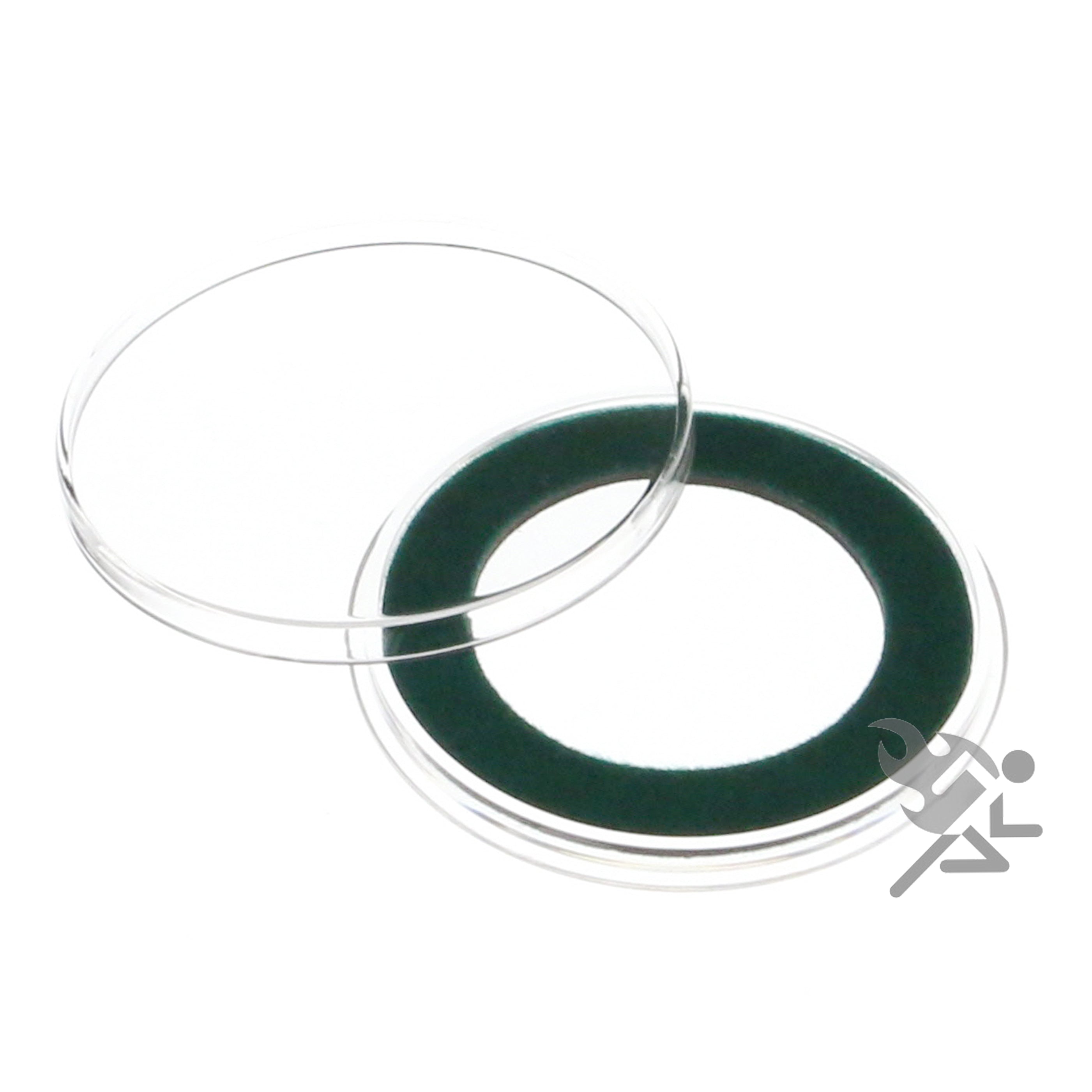 32.7mm Velour Ring Coin Holders for 1oz Gold Eagles