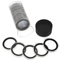 Capsule Tube & 20 Ring Fit 37mm Coin Capsules for 1oz Philharmonics