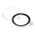 39mm Velour Ring Ornament Loop Coin Holders for 1oz Silver Rounds