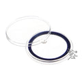 40.6mm Velour Ring Ornament Loop Coin Holders for 1oz Silver Eagles