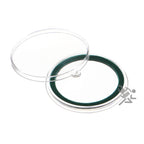 40.6mm Velour Ring Ornament Loop Coin Holders for 1oz Silver Eagles