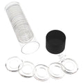 Capsule Tube & 20 A16 Direct Fit Coin Holders for 16.5mm 1/10oz Gold Eagles